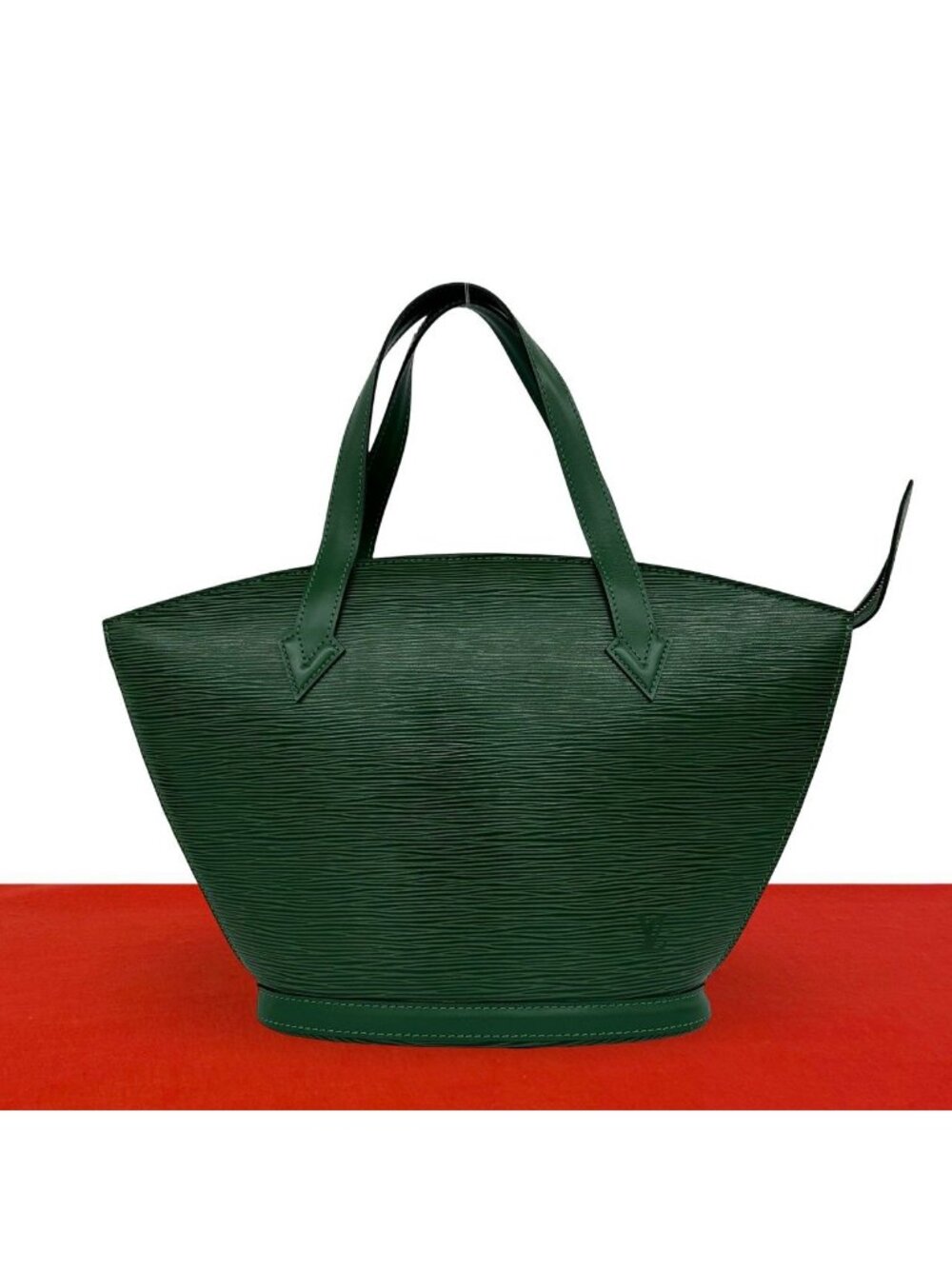Louis Vuitton Vintage Saint Jacques Epi Leather Handbag Borneo Green